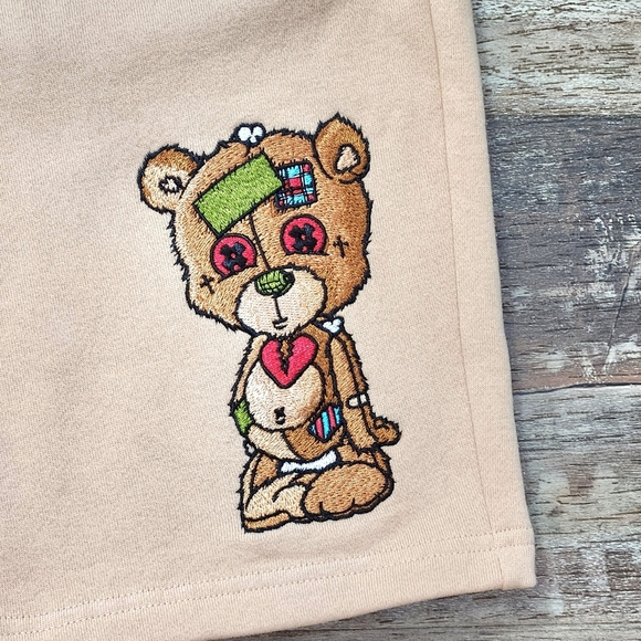 Sniper Gang Heartless Sweatpant Shorts Size 3XL - Picture 2 of 6